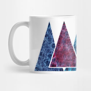 3 abstarct triangles Mug